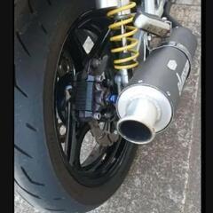 SUZUKI GSX400S 刀 始動 動画あり 程度良好 実働 シンプルカスタム 大人仕様 配達も相談下さい ボロバイク 不動バイク 下取り相談下さい  の画像