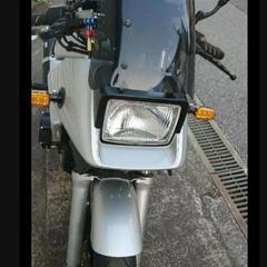 SUZUKI GSX400S 刀 始動 動画あり 程度良好 実働 シンプルカスタム 大人仕様 配達も相談下さい ボロバイク 不動バイク 下取り相談下さい  の画像