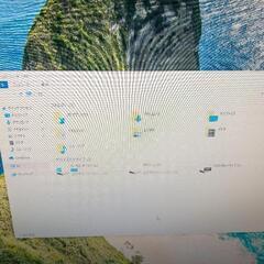 パソコン  i7 8GB SSD250GB グラボモニター2個の画像