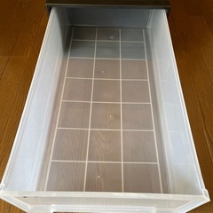 プラスチック衣装ケースの画像