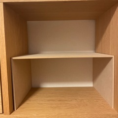 無印良品　スタッキングシェルフ用　コの字