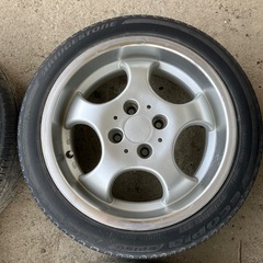 15インチ 6.5j ＋35  pcd100 4穴 軽の画像
