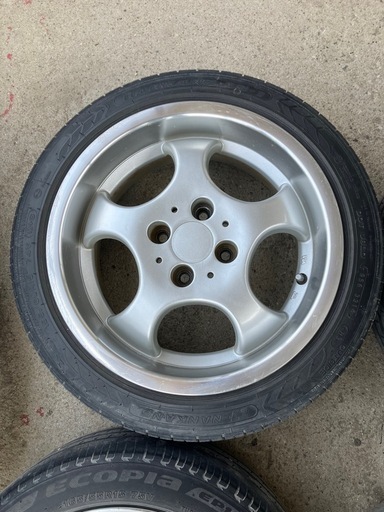 15インチ 6.5j ＋35  pcd100 4穴 軽