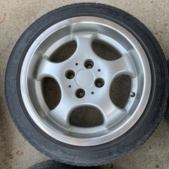 15インチ 6.5j ＋35  pcd100 4穴 軽の画像