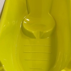 【美品】ベビーバス 黄色 プラスチック製の画像
