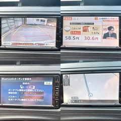 トヨタ プリウス 車検8年12月 フルセグナビ Bluetoothオーディオ スペアキー　バックカメラ ETC 保証書付きの画像