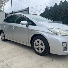トヨタ プリウス 車検8年12月 フルセグナビ Bluetoothオーディオ スペアキー　バックカメラ ETC 保証書付きの画像