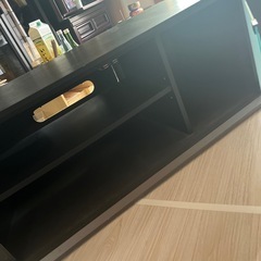 テレビ台　黒の画像