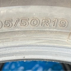 BRIDGESTONE 195/50R19 23年製　夏タイヤ　の画像