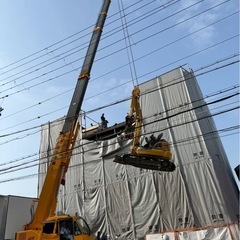 ◎未経験OK!!建造物解体工事一式に係る作業員大募集◎年功序列の給料制ではなく頑張りに応じてその都度昇給あり‼︎の画像