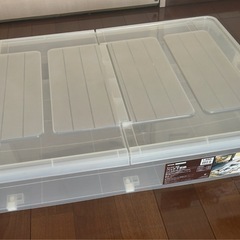 ニトリ　ベッド下収納　キャスター付きの画像