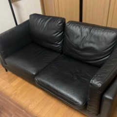 【クリーニング済】LOWYA　ソファ＋テーブル＋本棚（小）
