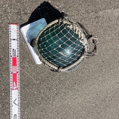 アンティーク　ガラス製　浮き球の画像