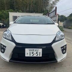 30 プリウス G’s パールホワイト 車検8年3月 クルコン ...