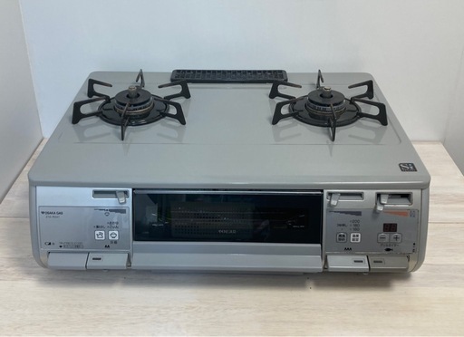 大阪ガス　都市ガス用ガステーブル　RT62WHT-R