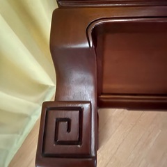 総花梨座卓 大塚家具150×90【美品】