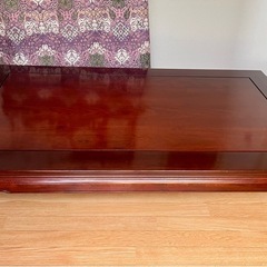 総花梨　座卓　大塚家具　美品