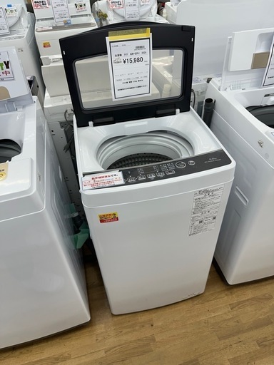 ドリーム川西店御来店限定】AQUA/2023年製/6.0Kg洗濯機／AQW-KS6P