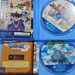 PS4ドラゴンクエストシリーズ2本中古の画像