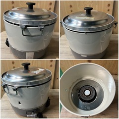 ②リンナイ都市ガス炊飯器 6L