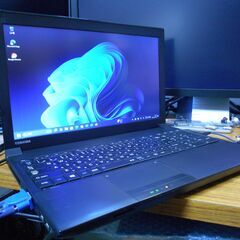 ノートパソコン 東芝 Dynabook Windows11 24H2 CPU i7-3630QM SSD256GB メモリ8GB Office2021 の画像