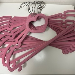 ピンク ハート ハンガー まとめ売り