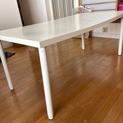IKEA購入白テーブル