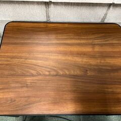カジュアルコタツ リバーシブル天板 長方形 こたつ 炬燵 2021年製 幅80cm×奥行60cm×高さ38cm の画像