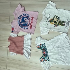 子ども服 Tシャツ＋浴衣ロンパースの画像