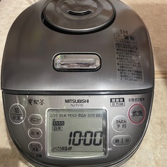 三菱圧力IHジャー炊飯器5.5合炊きの画像