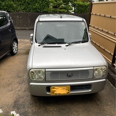スズキ　初代　アルト　ラパン　シルバー　車検あり
