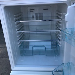 冷蔵庫 小型 単身用 110ℓ  2ドアの画像
