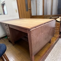 特注 作業台 オーダーメイド 折りたたみ机 ヴィンテージ アンテ...