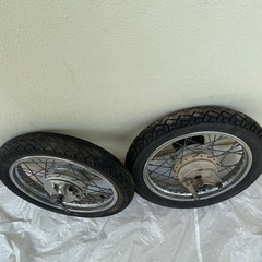 スーパーカブ　ホイールセット14インチの画像