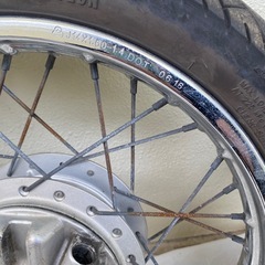 スーパーカブ　ホイールセット14インチの画像