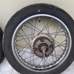 スーパーカブ　ホイールセット14インチの画像