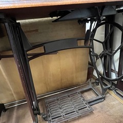 PINE ミシン 足踏みミシン 折りたたみミシン台 ヴィンテージ ジャンク品の画像