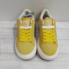 『未使用品』PUMA SUEDE MAYU UP/プーマ スウェード マユ アップ/厚底ウィメンズ/レディースガールズ/ジュニア女性サイズ/C0EQ0211の画像