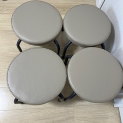 ニトリ　ローチェア4つセット