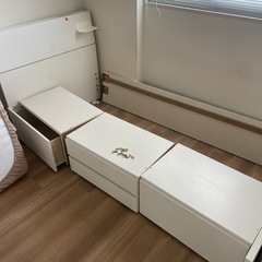 ベッド、シングルベッド