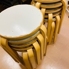 スツール椅子10脚と小型加湿器4台