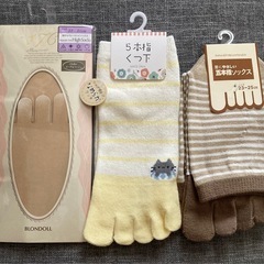 5本指 ハイソックス 靴下