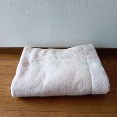 タオルケット　ピンク　シングルサイズ【使用感あります】