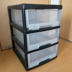 3段収納　ケース