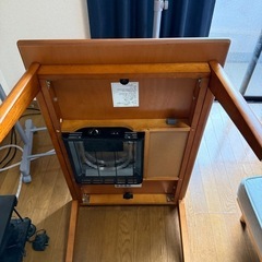 【6/14まで】木製ローテーブルの画像
