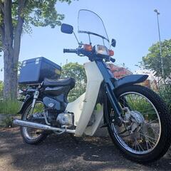 仙台市若林区～ホンダ/スーパーカブカスタム50/セル付き4速/ベ...