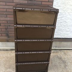 JM19921S)5段収納ケース/衣類収納 幅：約54cm 高さ...