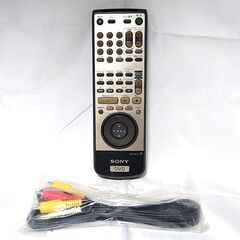 【直接引き取り限定】SONY ソニー DVP-S707D CD/DVD PLAYER ゴールド DVDプレーヤー 映像機器 オーディオ機器 リモコン 新品三色ケーブル付き 動作確認品の画像