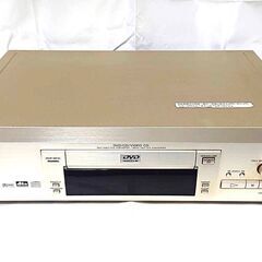 【直接引き取り限定】SONY ソニー DVP-S707D CD/DVD PLAYER ゴールド DVDプレーヤー 映像機器 オーディオ機器 リモコン 新品三色ケーブル付き 動作確認品の画像