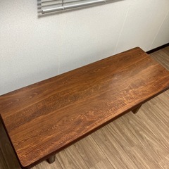 テレビ台　長机　木製の画像